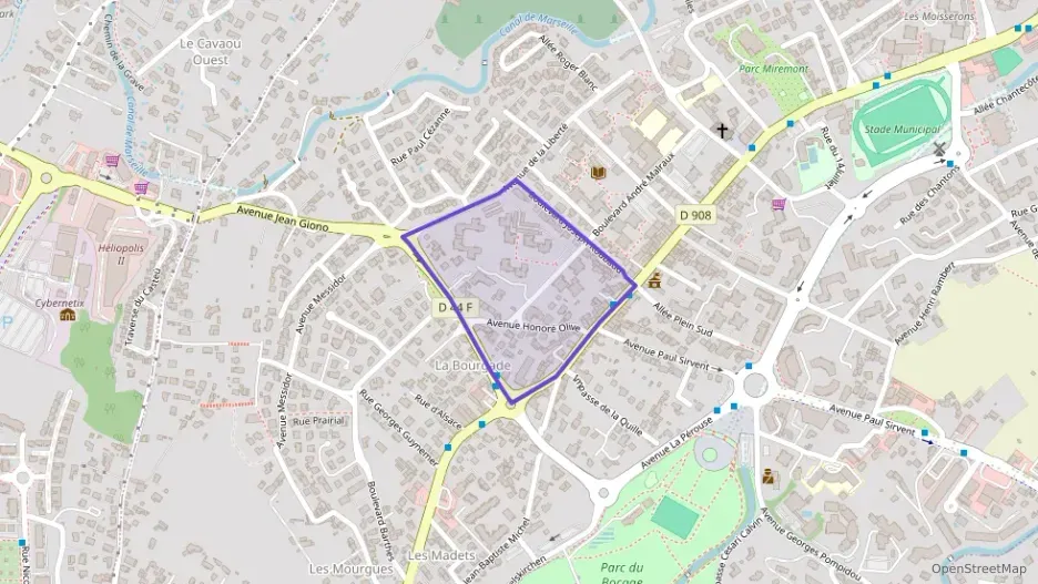 Appartement 60 m² deux pieces à vendre à Plan-de-Cuques