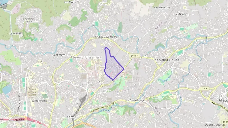 Appartement 87 m² quatre pièces à vendre à Marseille 13e Arrondissement