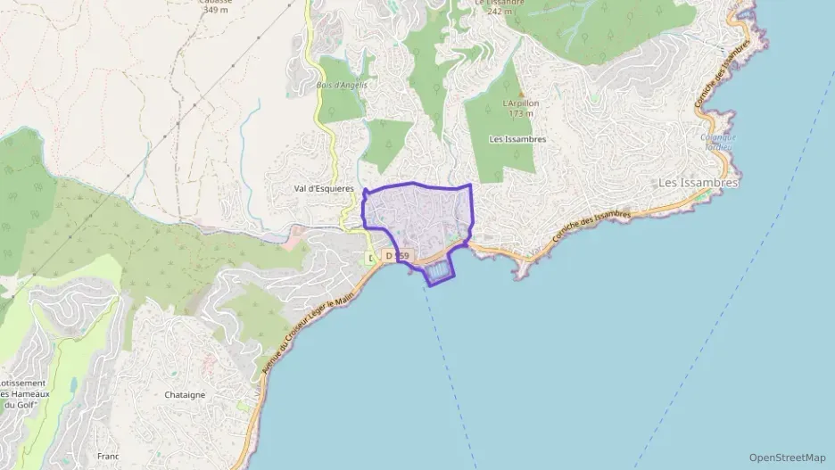 Appartement 47 m² trois pièces à vendre à Roquebrune-sur-Argens