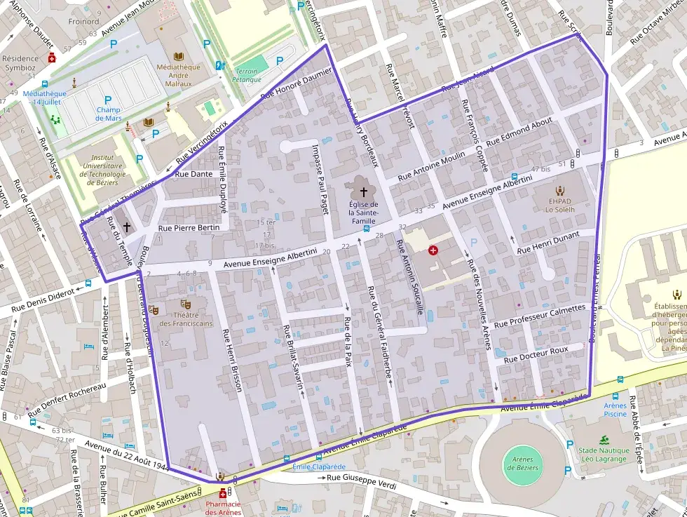 Appartement 47 m² deux pieces à vendre à Béziers