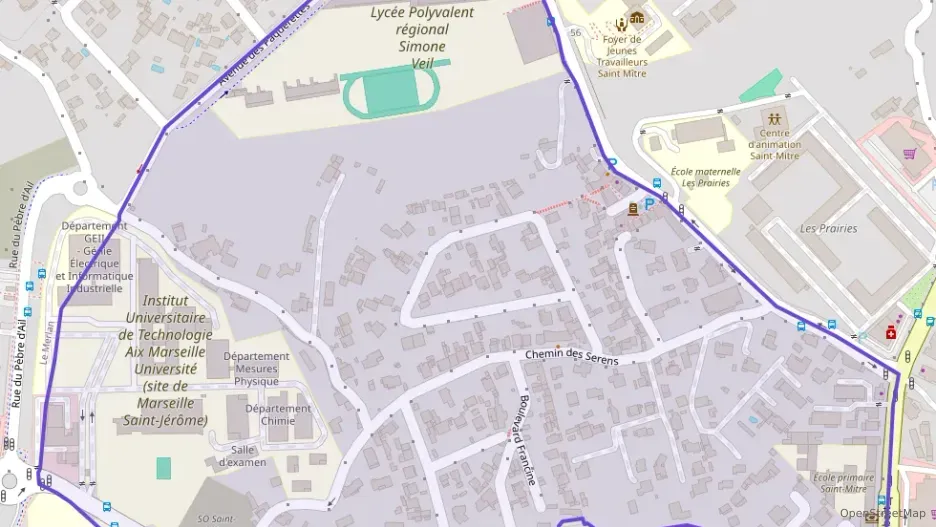 Appartement 50 m² deux pieces à vendre à Marseille 13e Arrondissement