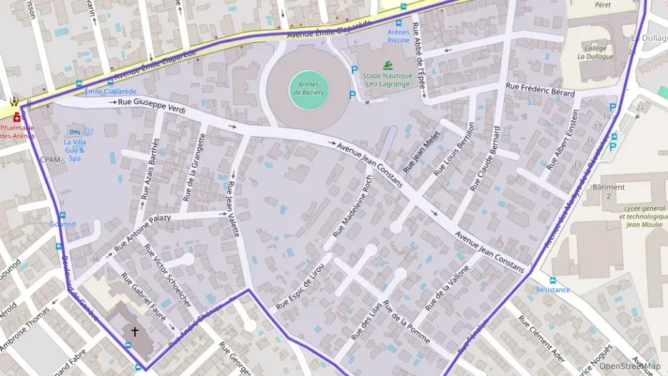 Appartement 95 m² quatre pièces à vendre à Béziers