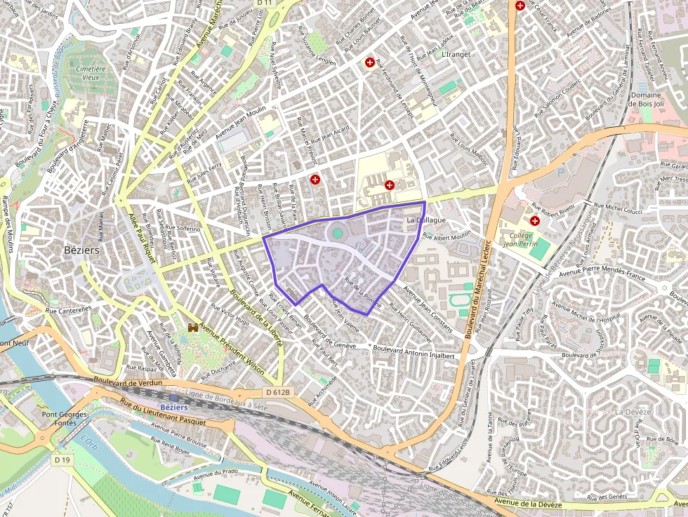 Appartement 72 m² quatre pièces à vendre à Béziers