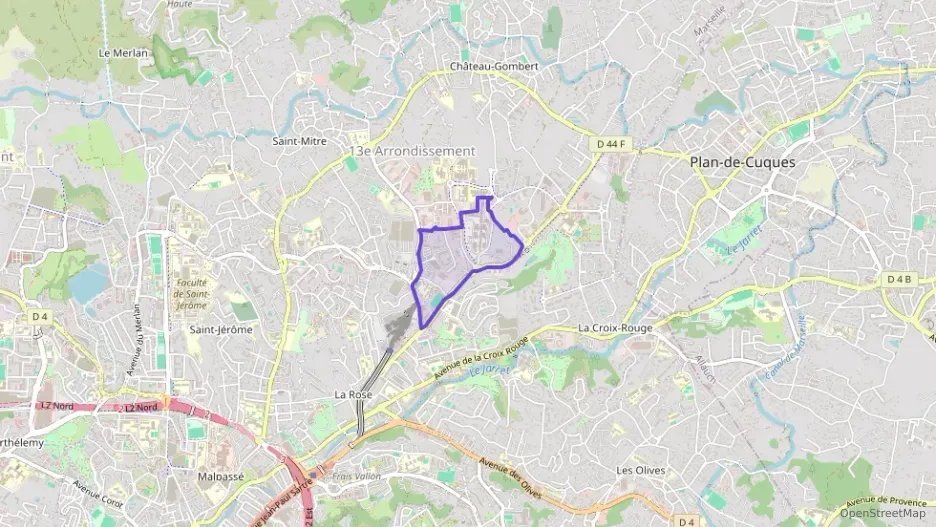 Appartement 63 m² trois pièces à vendre à Marseille 13e Arrondissement