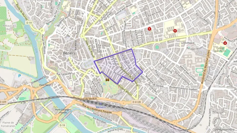 Appartement 94 m² quatre pièces à vendre à Béziers