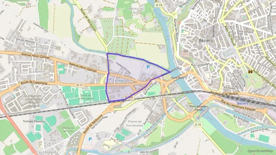 Appartement 85 m² quatre pièces à vendre à Béziers