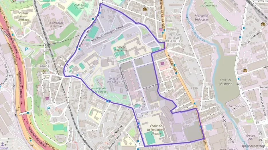 Appartement 36 m² une piece à vendre à Marseille 15e Arrondissement