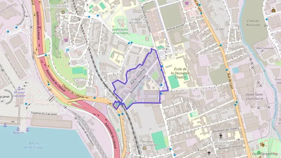 Appartement 55 m² trois pièces à vendre à Marseille 15e Arrondissement