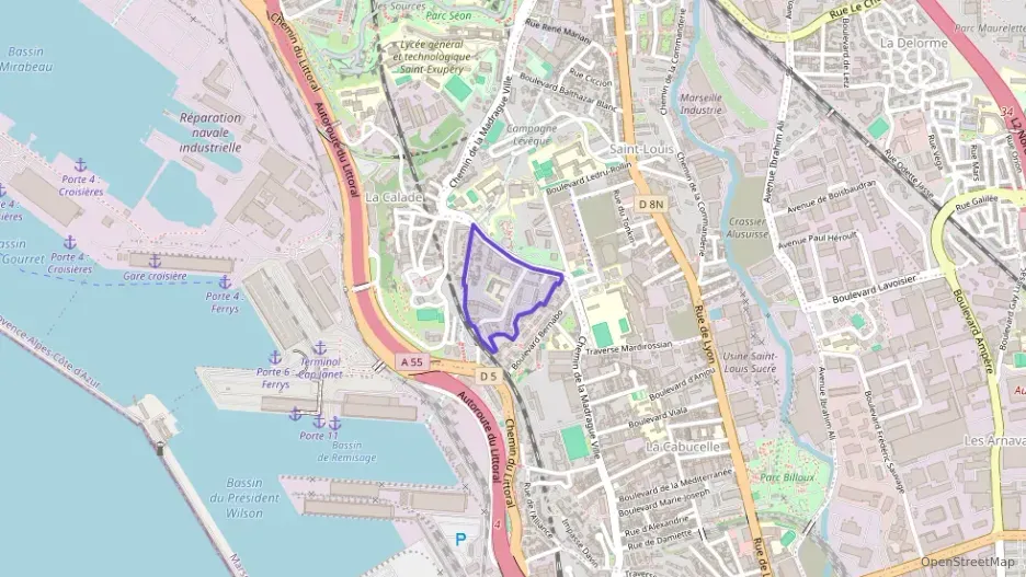 Appartement 61 m² trois pièces à vendre à Marseille 15e Arrondissement