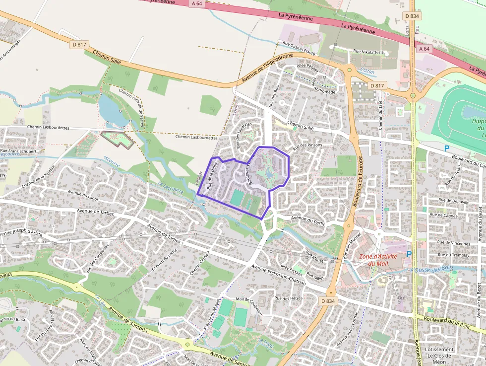 Appartement 68 m² trois pièces à vendre à Lons