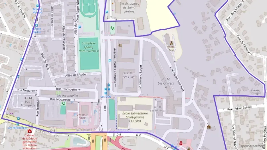 Appartement 68 m² quatre pièces à vendre à Marseille 13e Arrondissement