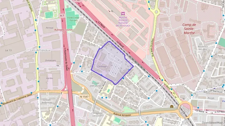 Appartement 75 m² deux pieces à vendre à Marseille 14e Arrondissement