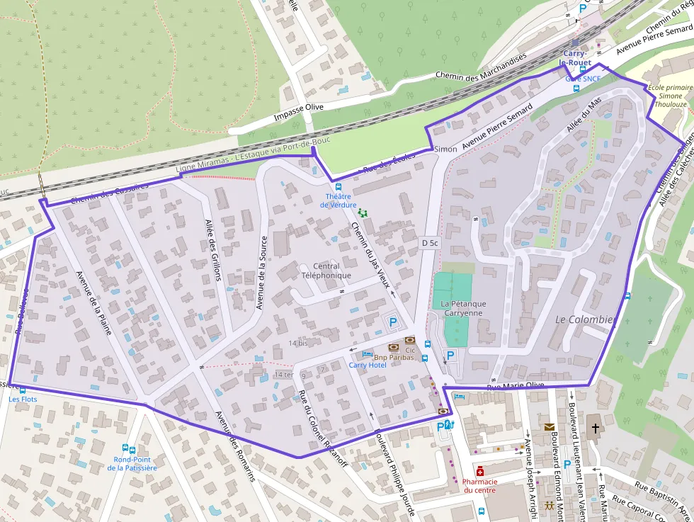 Appartement 96 m² trois pièces à vendre à Carry-le-Rouet