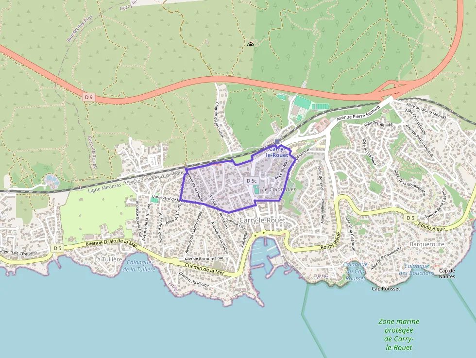 Appartement 96 m² trois pièces à vendre à Carry-le-Rouet