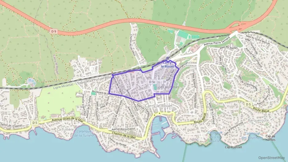 Appartement 96 m² trois pièces à vendre à Carry-le-Rouet