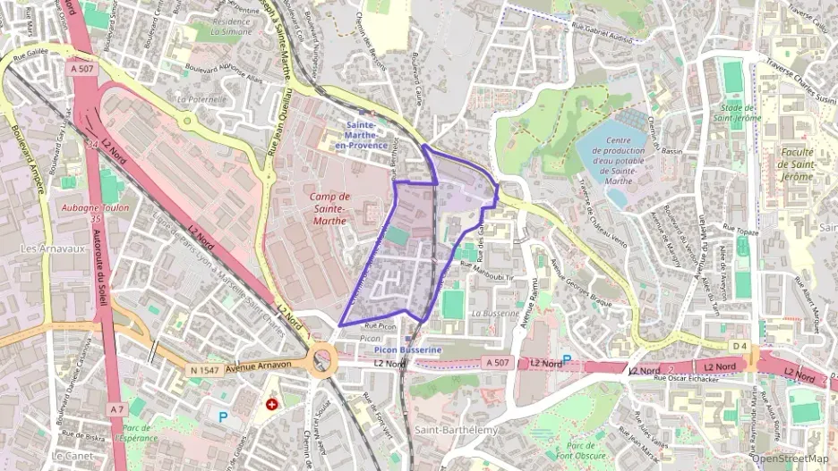 Appartement 61 m² trois pièces à vendre à Marseille 14e Arrondissement