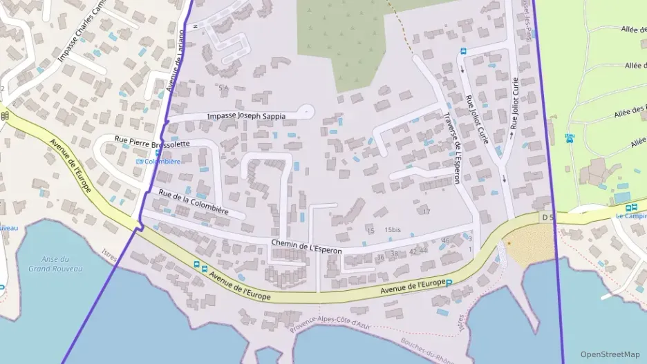 Appartement 65 m² trois pièces à vendre à Sausset-les-Pins Appartement 65 m² trois pièces à vendre à Sausset-les-Pins