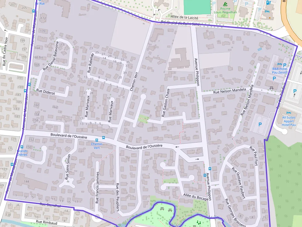 Appartement 72 m² trois pièces à vendre à Pau