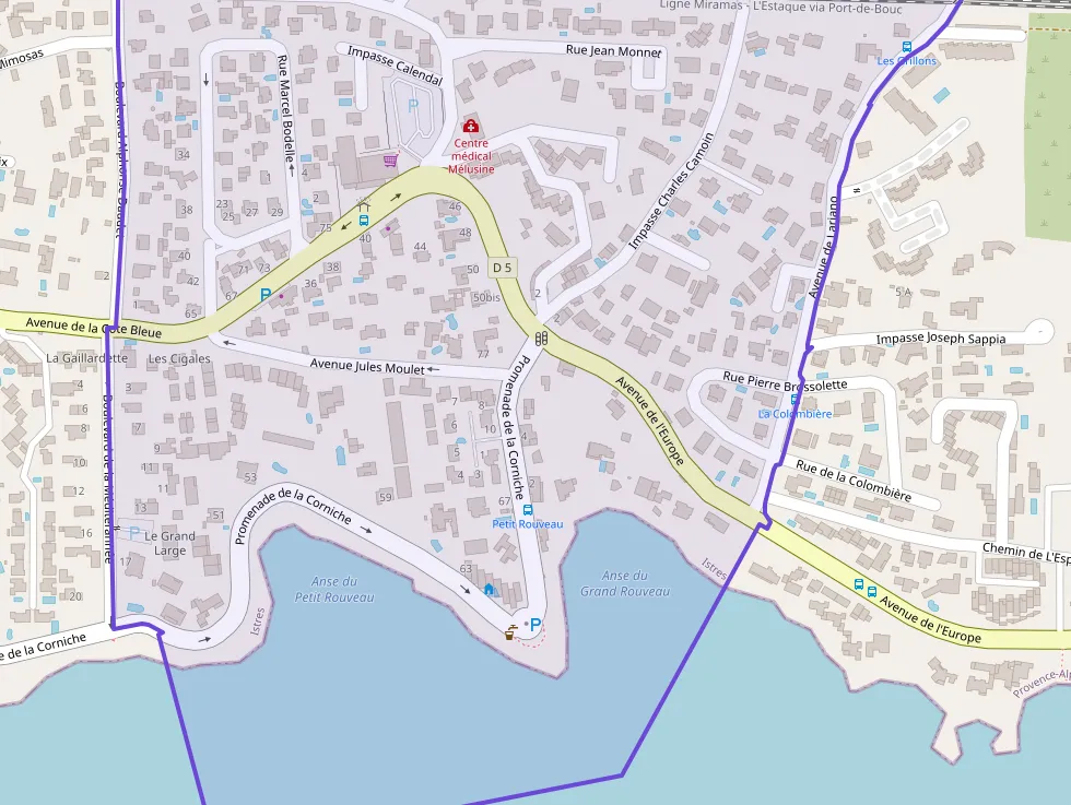 Appartement 40 m² trois pièces à vendre à Sausset-les-Pins