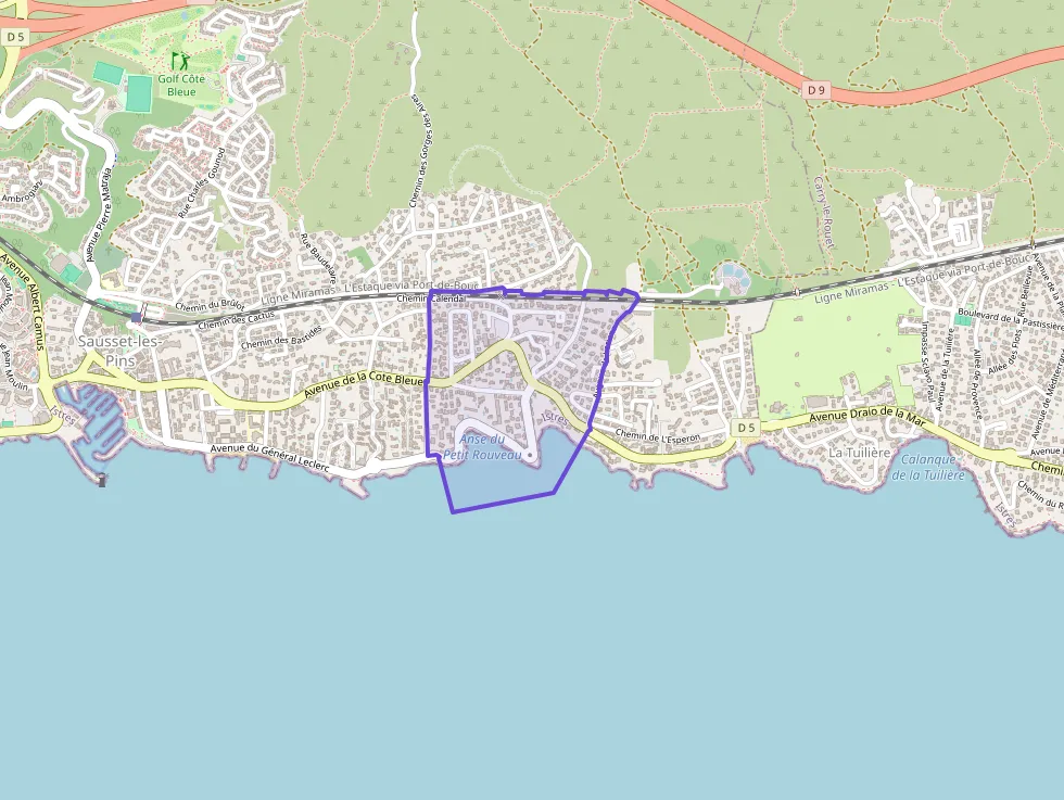 Appartement 40 m² trois pièces à vendre à Sausset-les-Pins