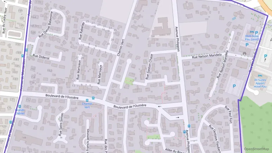 Appartement 49 m² quatre pièces à vendre à Pau