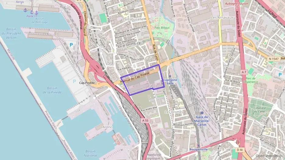 Appartement 38 m² deux pieces à vendre à Marseille 15e Arrondissement