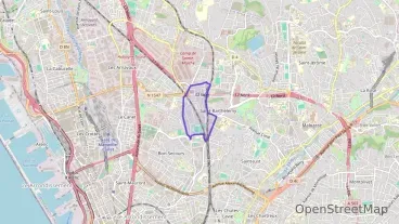 Appartement 76 m² cinq pièces à vendre à Marseille 14e Arrondissement