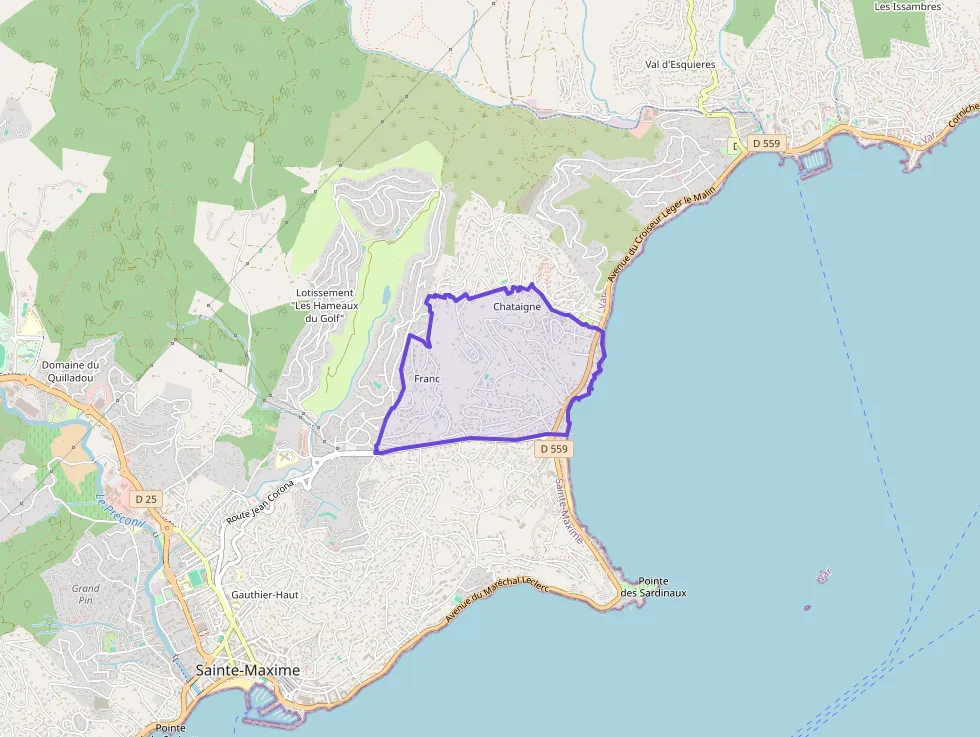 Appartement 79 m² trois pièces à vendre à Sainte-Maxime