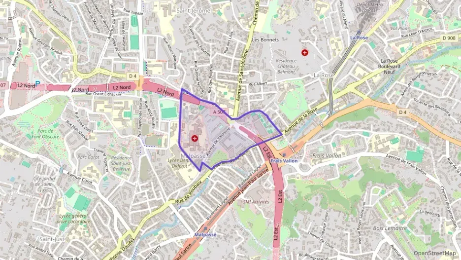 Appartement 84 m² quatre pièces à vendre à Marseille 13e Arrondissement