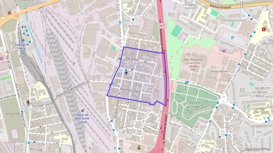 Appartement 66 m² trois pièces à vendre à Marseille 14e Arrondissement