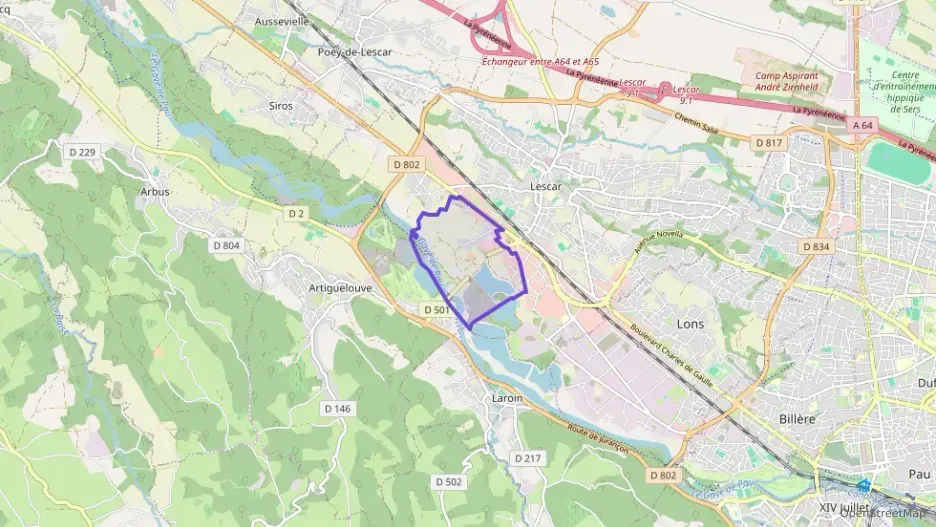 Appartement 67 m² trois pièces à vendre à Lescar