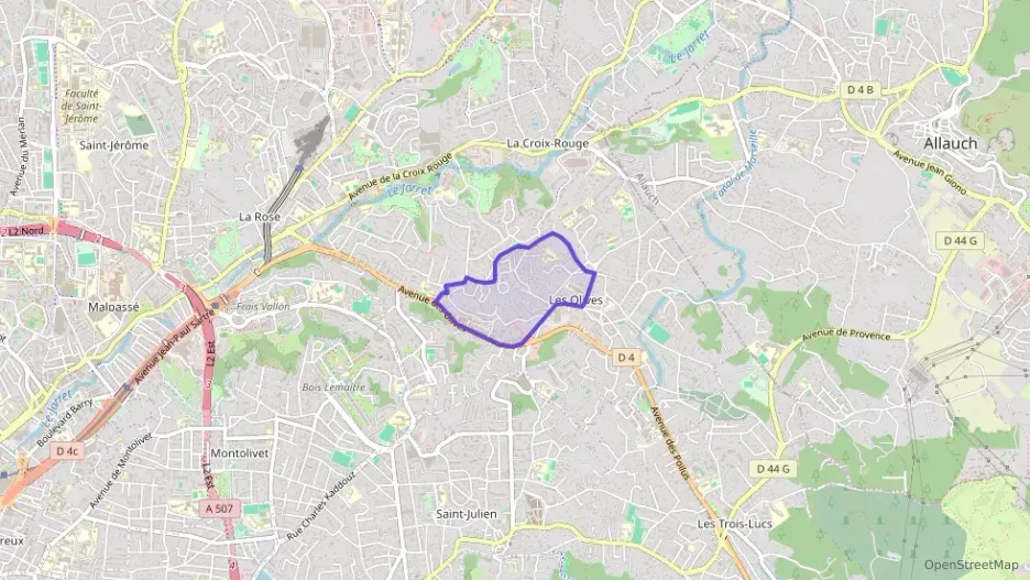 Appartement 70 m² trois pièces à vendre à Marseille 13e Arrondissement Appartement 70 m² trois pièces à vendre à Marseille 13e Arrondissement