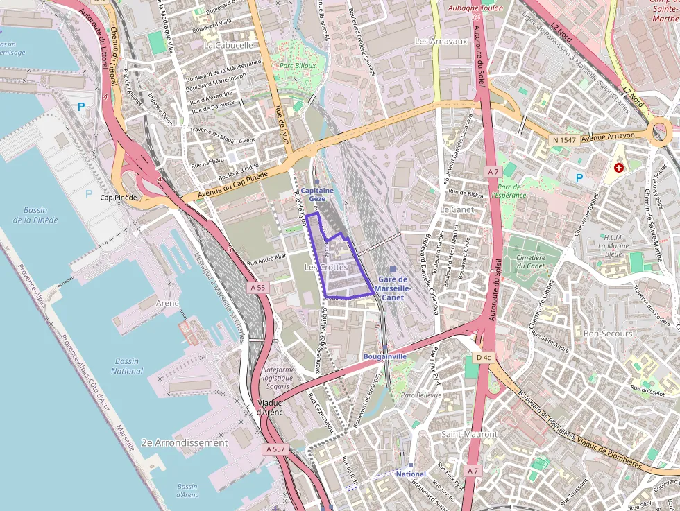 Appartement 21 m² une piece à vendre à Marseille 15e Arrondissement