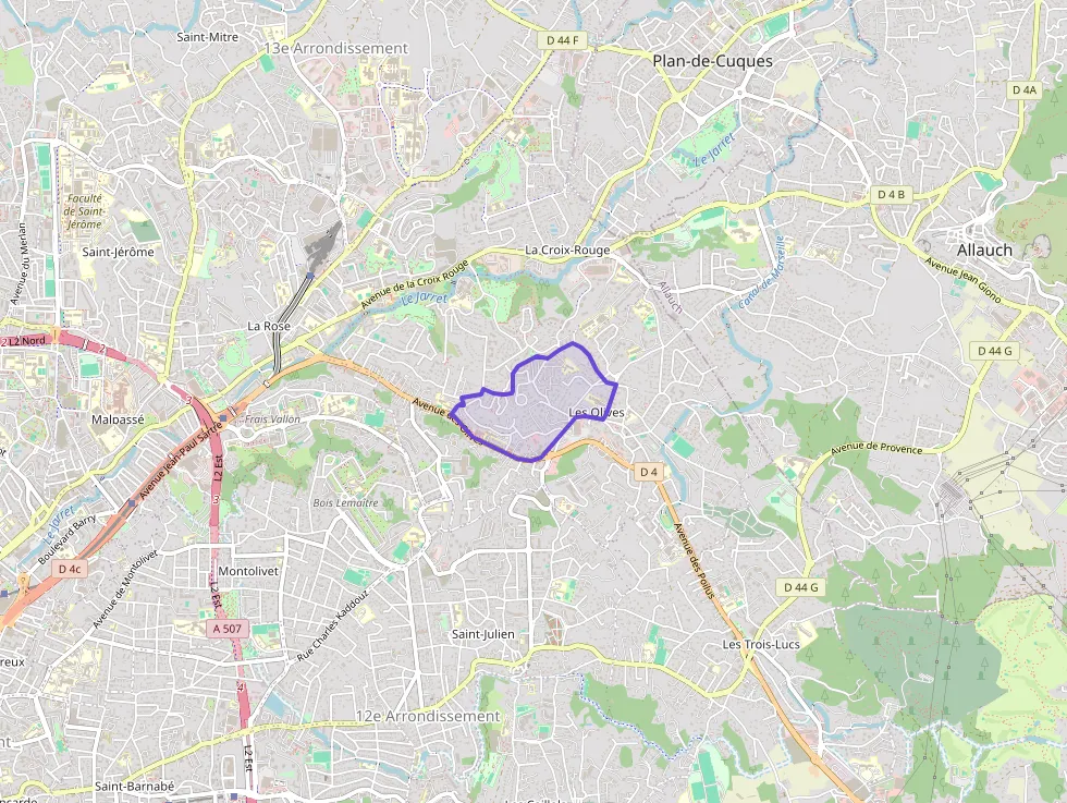 Appartement 28 m² une piece à vendre à Marseille 13e Arrondissement