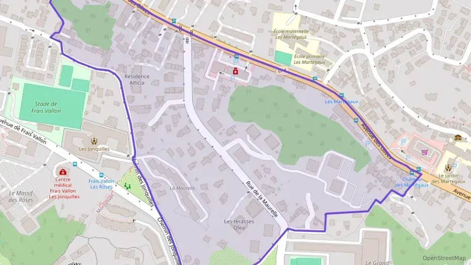 Appartement 72 m² quatre pièces à vendre à Marseille 13e Arrondissement