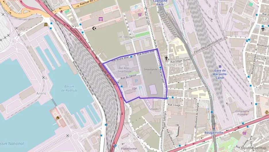 Appartement 57 m² trois pièces à vendre à Marseille 15e Arrondissement