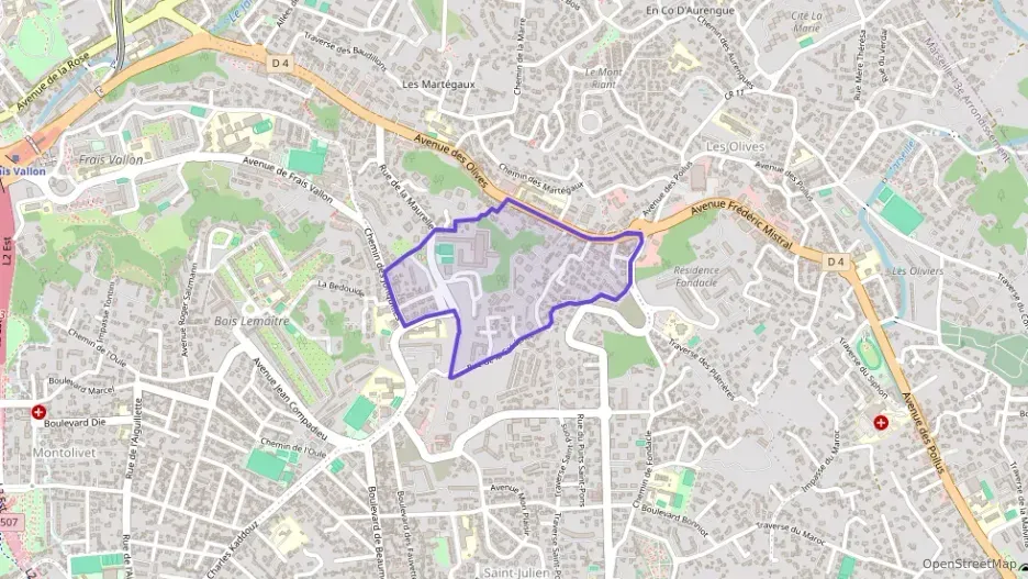 Appartement 66 m² trois pièces à vendre à Marseille 13e Arrondissement Appartement 66 m² trois pièces à vendre à Marseille 13e Arrondissement