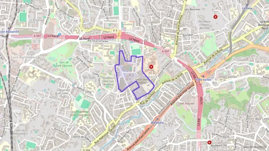 Appartement 53 m² trois pièces à vendre à Marseille 13e Arrondissement
