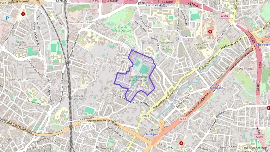 Appartement 65 m² trois pièces à vendre à Marseille 13e Arrondissement Appartement 65 m² trois pièces à vendre à Marseille 13e Arrondissement