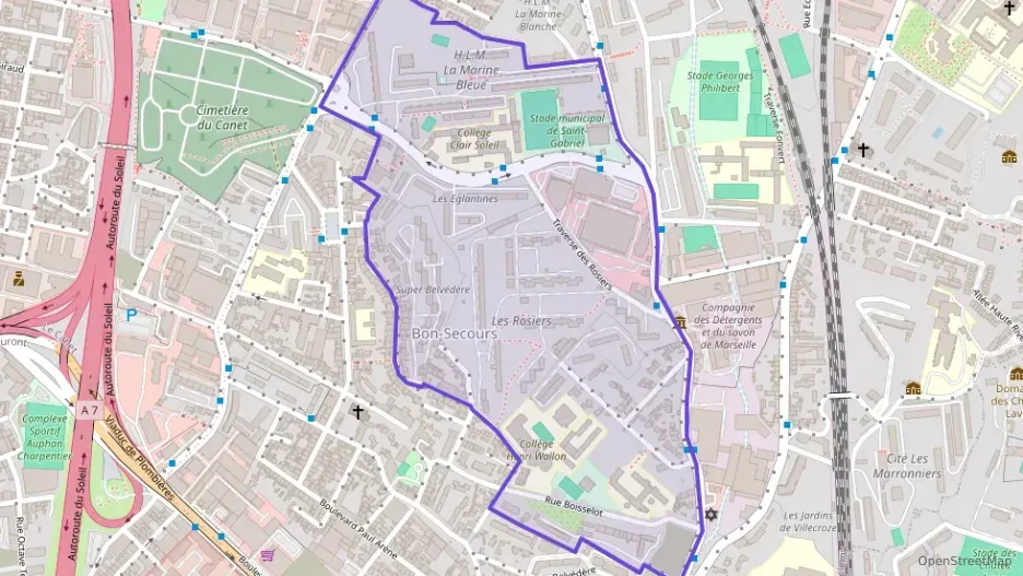 Appartement 70 m² trois pièces à vendre à Marseille 14e Arrondissement