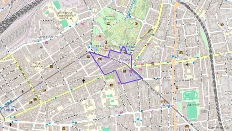 Appartement 63 m² trois pièces à vendre à Marseille 4e Arrondissement