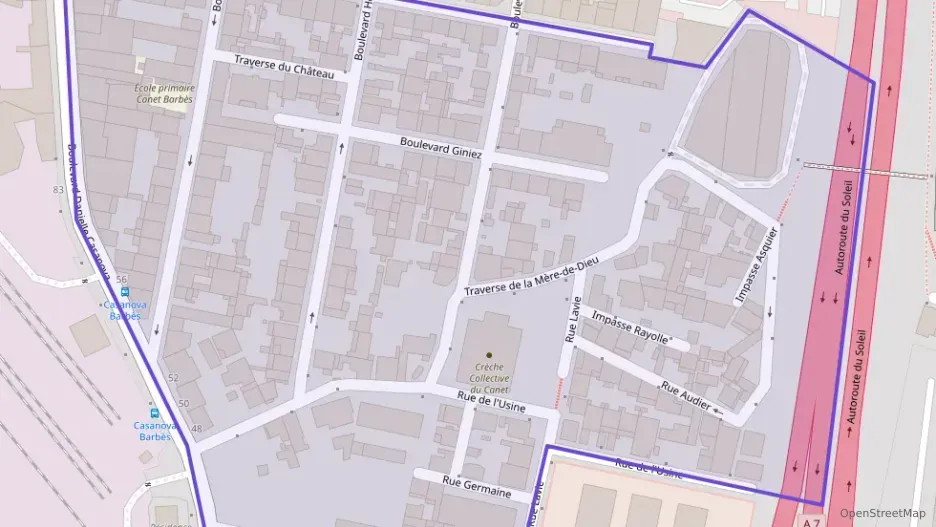 Appartement 64 m² quatre pièces à vendre à Marseille 14e Arrondissement