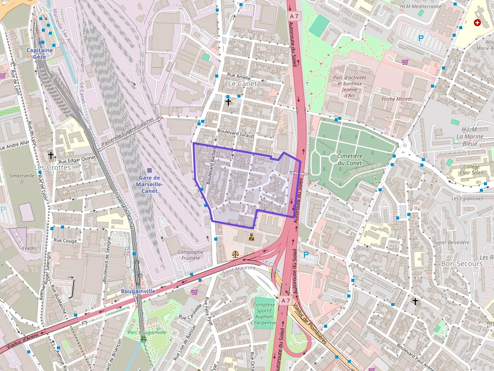 Appartement 64 m² quatre pièces à vendre à Marseille 14e Arrondissement