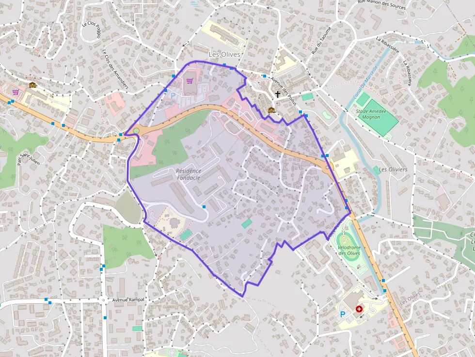 Appartement 70 m² trois pièces à vendre à Marseille 13e Arrondissement