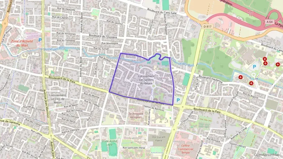 Appartement 42 m² deux pieces à vendre à Pau Appartement 42 m² deux pieces à vendre à Pau