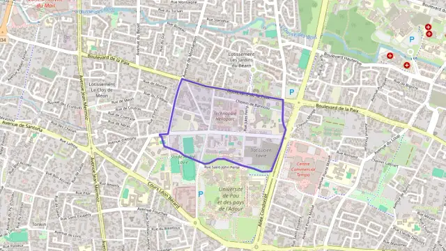 Appartement 56 m² trois pièces à vendre à Pau