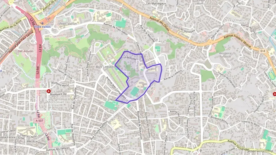 Appartement 84 m² trois pièces à vendre à Marseille 12e Arrondissement Appartement 84 m² trois pièces à vendre à Marseille 12e Arrondissement