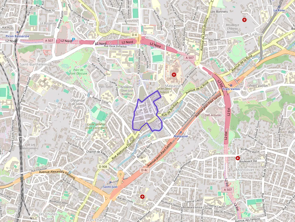 Appartement 39 m² deux pieces à vendre à Marseille 13e Arrondissement