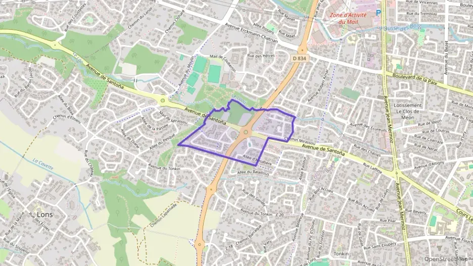 Appartement 43 m² deux pieces à vendre à Lons