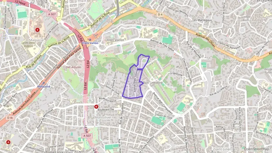 Appartement 79 m² trois pièces à vendre à Marseille 12e Arrondissement